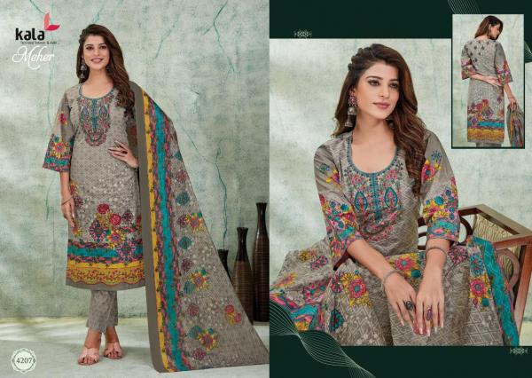 Kala Mehar Vol-8 Cotton Designer Exclusive Dress Material